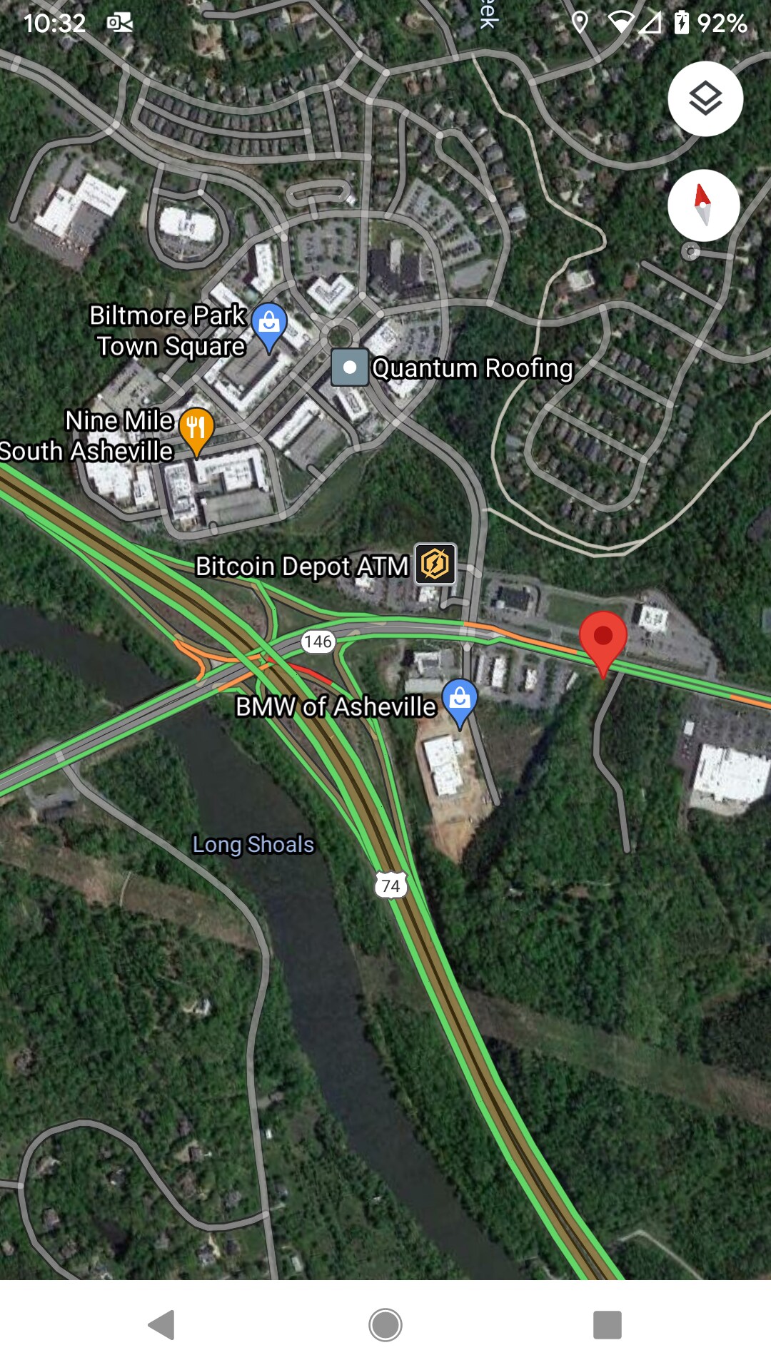 319 Long Shoals Rd, Asheville, NC à louer Aérien- Image 1 de 5