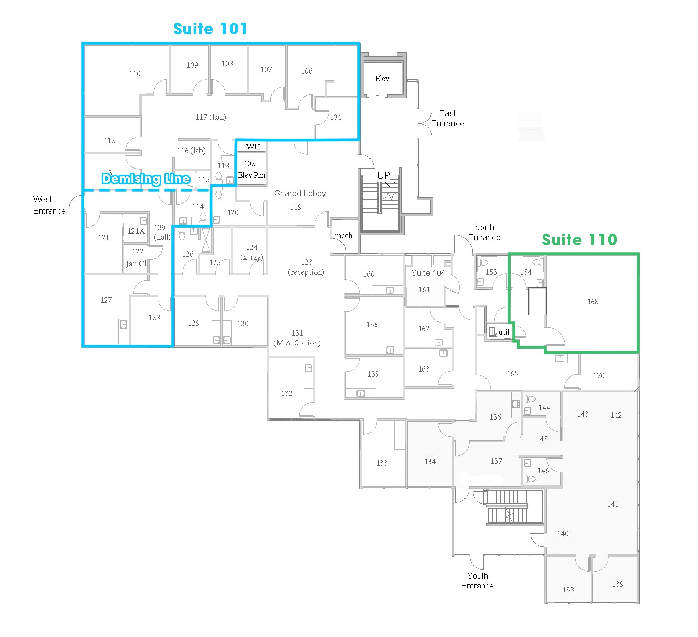 6542 SE Lake Rd, Milwaukie, OR for lease Floor Plan- Image 1 of 1