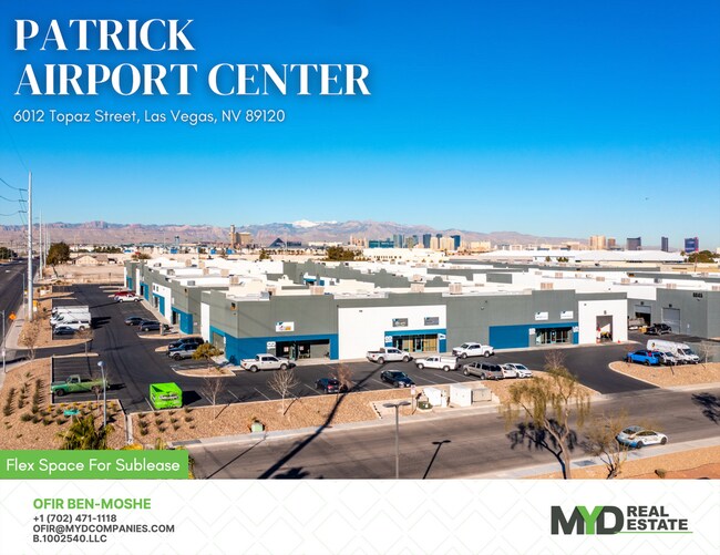 More details for 6012 Topaz St, Las Vegas, NV - Industrial for Lease