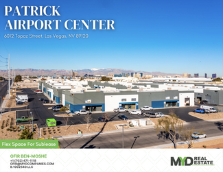 Plus de détails pour 6012 Topaz St, Las Vegas, NV - Industriel/Logistique à louer