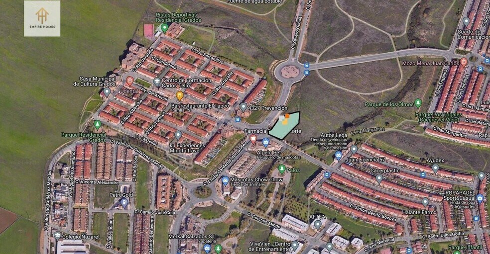 Terrain dans Cáceres, Cáceres à vendre - Aérien - Image 3 de 3