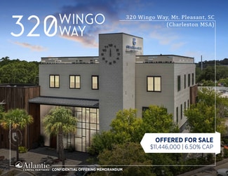 Plus de détails pour 320 Wingo Way, Mount Pleasant, SC - Bureau à vendre