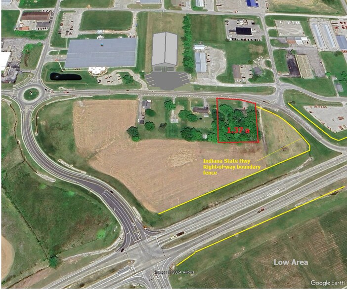 2523 E National Hwy, Washington, IN à vendre - Photo du bâtiment - Image 2 de 8