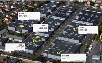 157 Avenue Charles Floquet, Le Blanc-Mesnil, SSD - Aerial map view