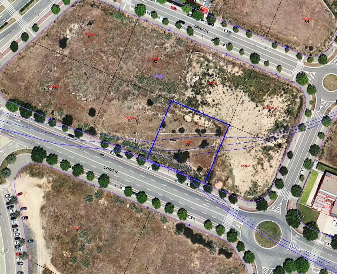 Terrain dans Reus, Tarragona à vendre Plan d’étage- Image 1 de 3