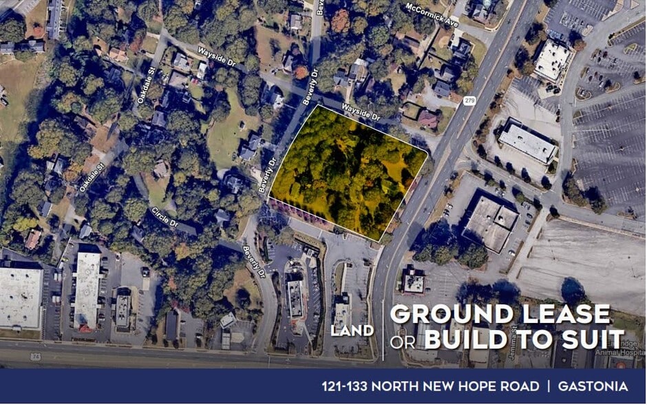 121 N New Hope Rd, Gastonia, NC for lease - Building Photo - Image 1 of 4