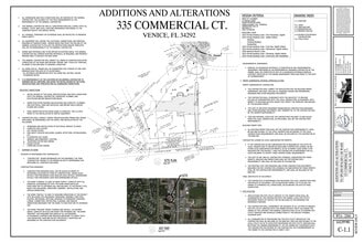 335 Commercial Ct, Venice, FL for lease Site Plan- Image 1 of 1