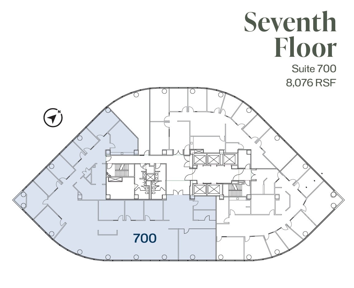 170 S Main St, Salt Lake City, UT à louer Plan d’étage- Image 1 de 1