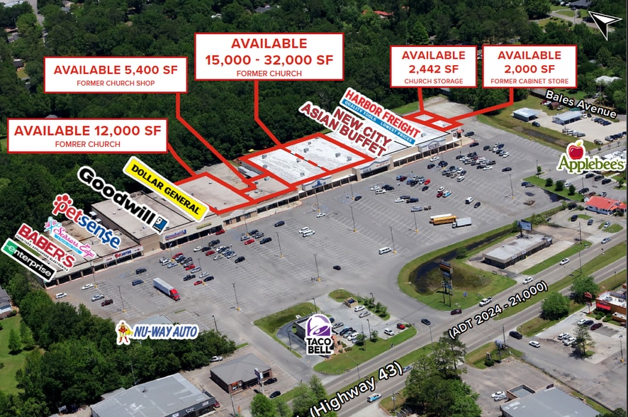 781 Highway 43, Picayune, MS for lease - Building Photo - Image 2 of 2
