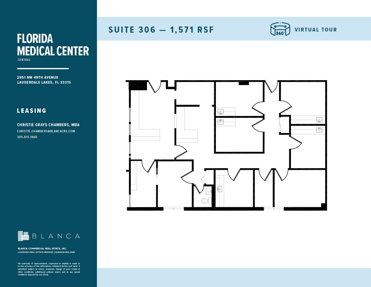 2951 NW 49th Ave, Lauderdale Lakes, FL for lease Floor Plan- Image 1 of 1
