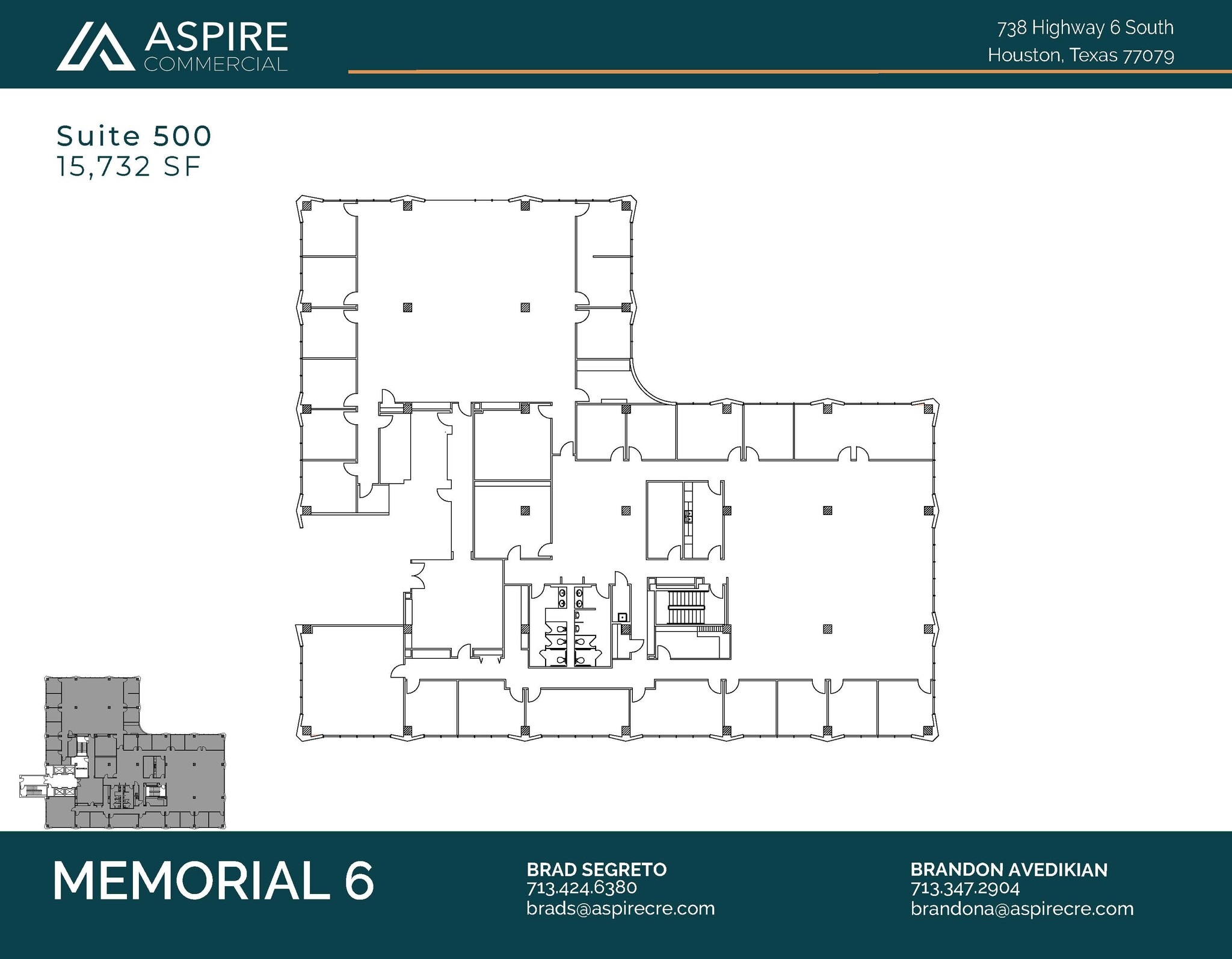 738 Highway 6 S, Houston, TX for lease Floor Plan- Image 1 of 1