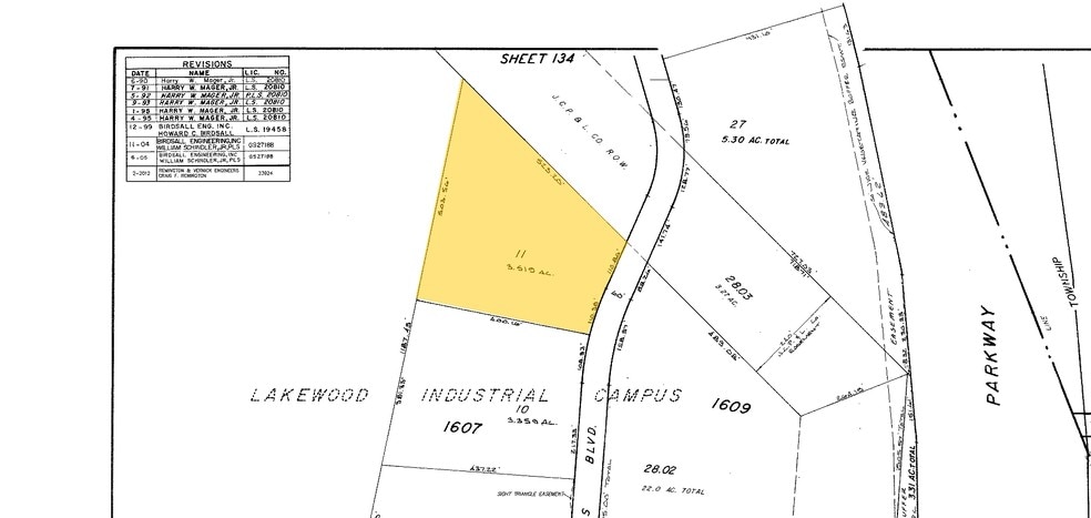 1875 Swarthmore Ave, Lakewood, NJ for lease - Plat Map - Image 3 of 20