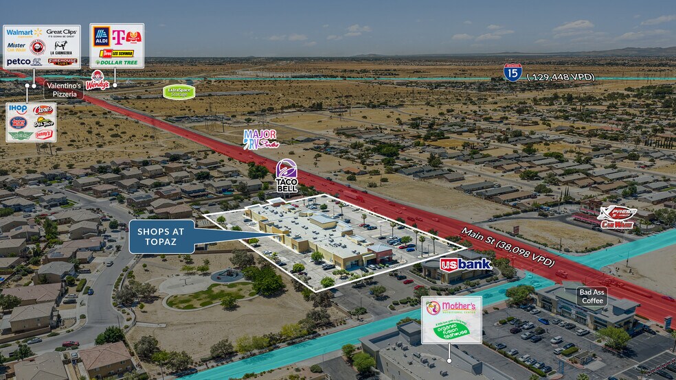 14073 Main St, Hesperia, CA à vendre - Photo du bâtiment - Image 3 de 5