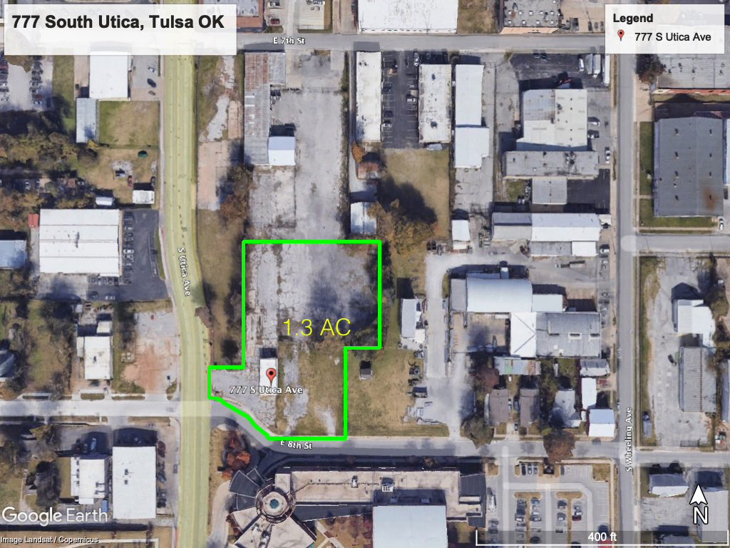 777 S Utica Ave, Tulsa, OK for sale Aerial- Image 1 of 1