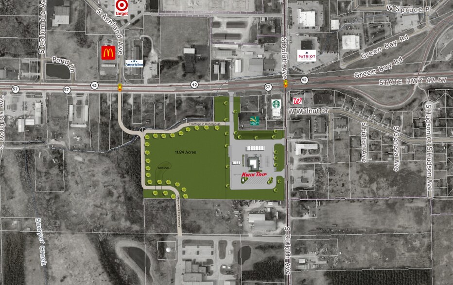 901 Duluth Avenue Ave, Sturgeon Bay, WI à vendre - Plan de site - Image 2 de 4