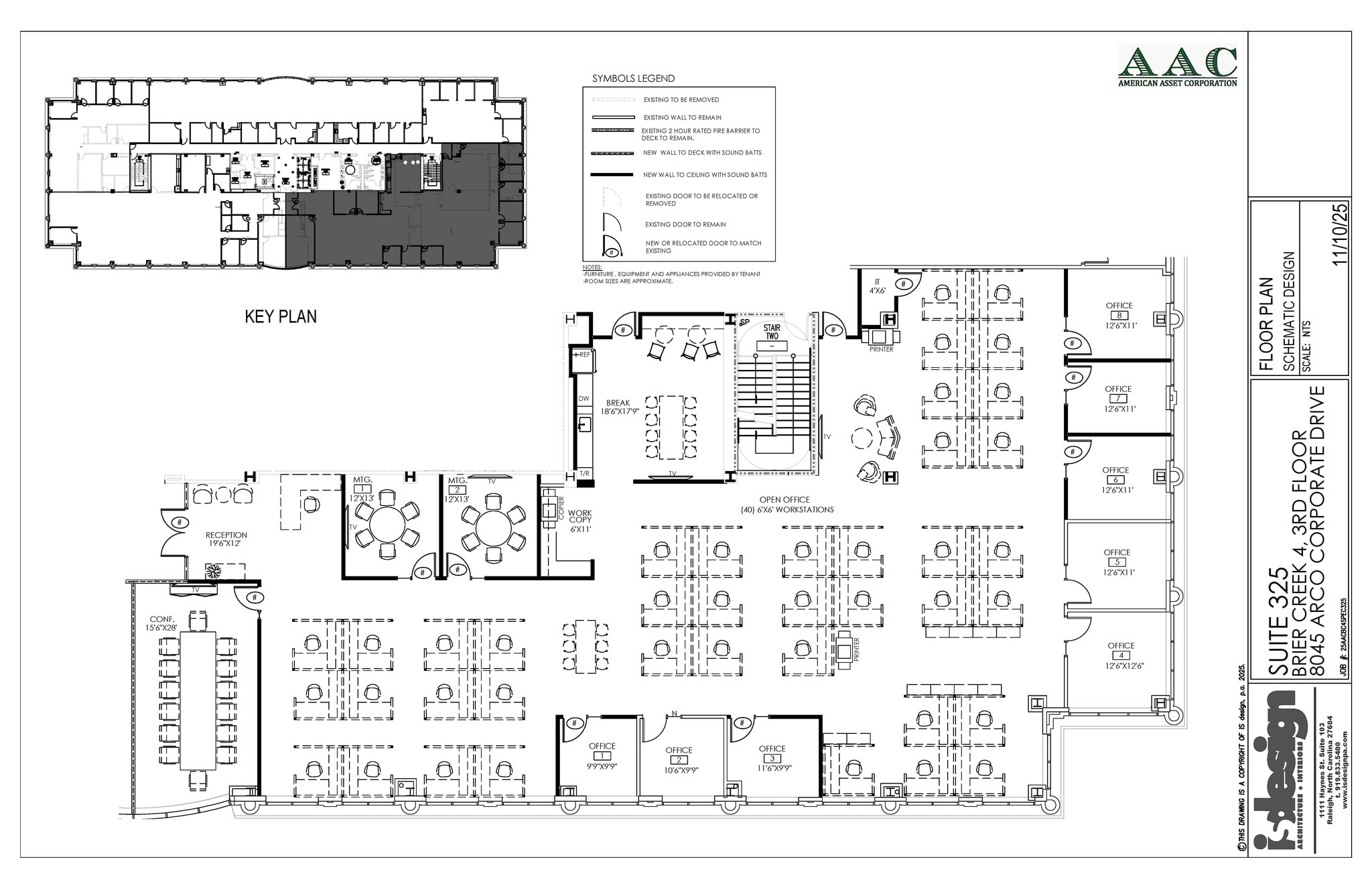 8045 Arco Corporate Dr, Raleigh, NC for lease Floor Plan- Image 1 of 1