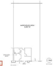 9220-9268 1/2 Hall Rd, Downey, CA for lease Floor Plan- Image 2 of 3