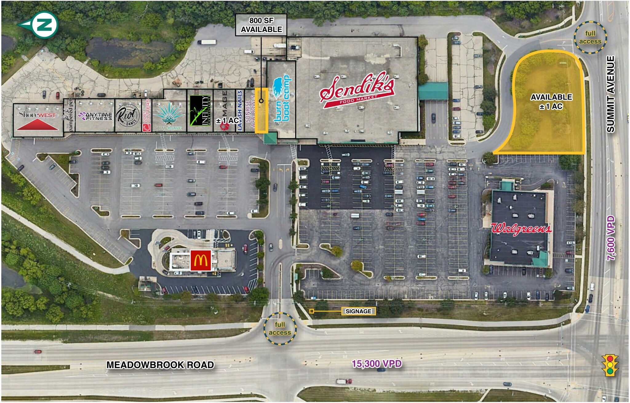 601 Meadowbrook Rd, Waukesha, WI for lease Aerial- Image 1 of 6