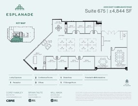 2555 E Camelback Rd, Phoenix, AZ for lease Floor Plan- Image 1 of 1
