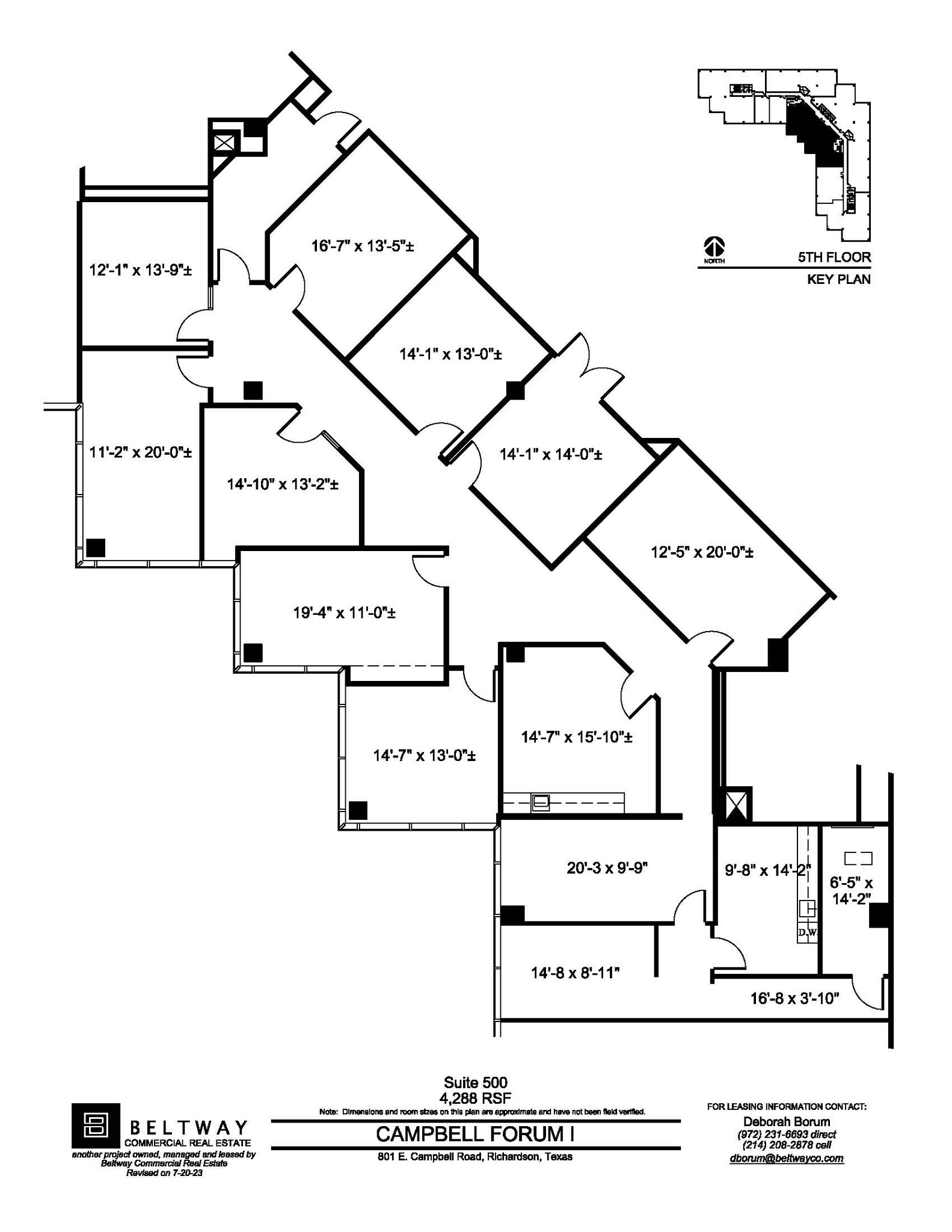 801 E Campbell Rd, Richardson, TX for lease Floor Plan- Image 1 of 1