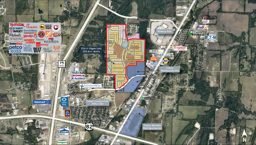 Texoma Pkwy Sherman TX 75090, Sherman, TX for sale - Building Photo - Image 2 of 5