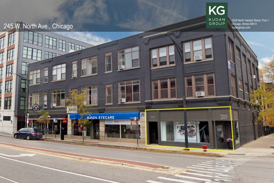 245 W North Ave, Chicago, IL for lease - Building Photo - Image 1 of 2