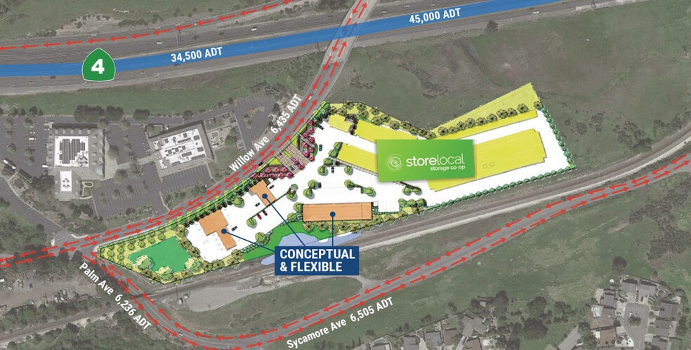 1444 Willow Ave, Hercules, CA à louer - Plan de site - Image 2 de 4