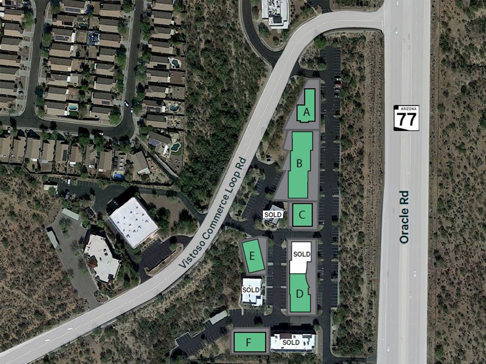 E Vistoso Commerce Loop Rd, Oro Valley, AZ à vendre Photo principale- Image 1 de 2