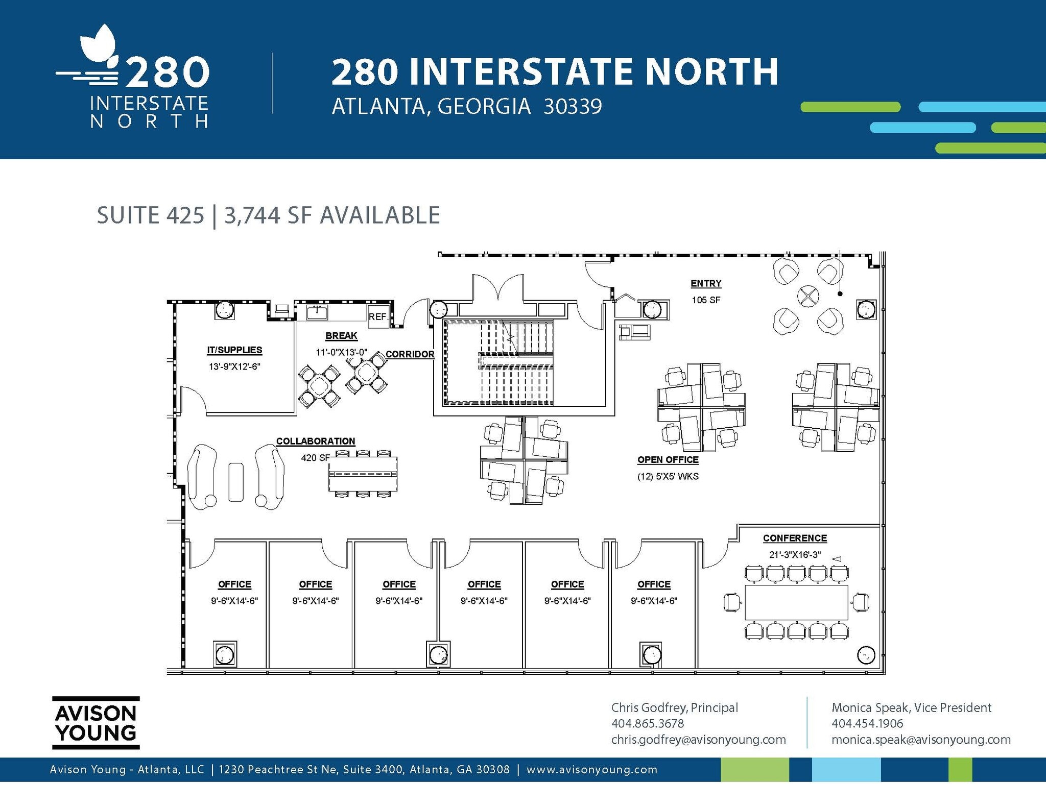 280 Interstate N Cir, Atlanta, GA for lease Floor Plan- Image 1 of 1