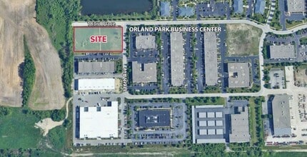 11601 183rd Pl, Orland Park, IL - Aérien  Vue de la carte