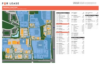 8901-8917 Tehama Ridge Pky, Fort Worth, TX à louer Plan d’étage- Image 1 de 1