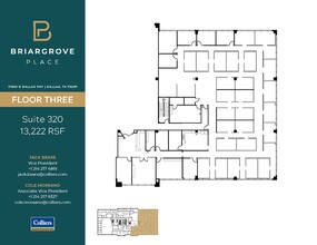 17855 N Dallas Pky, Dallas, TX for lease Floor Plan- Image 1 of 2