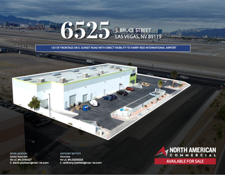 Plus de détails pour 6525 S Bruce St, Las Vegas, NV - Industriel à vendre