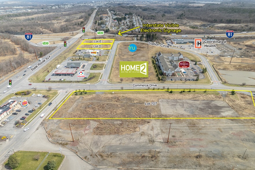 Barletta Rd & Commerce Dr, Hazleton, PA for sale - Building Photo - Image 1 of 13