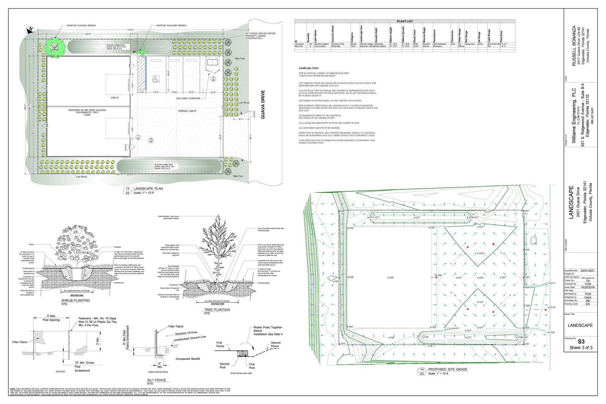 2421 Guava Drive, Edgewater, FL à vendre Photo du bâtiment- Image 1 de 2