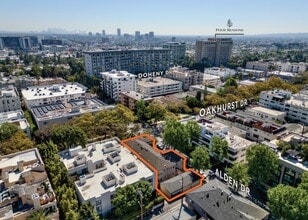 401 N Oakhurst Dr, Beverly Hills, CA - Aerial map view - Image1