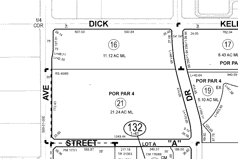 35900 Monterey Ave, Palm Desert, CA à vendre - Plan cadastral - Image 2 de 2