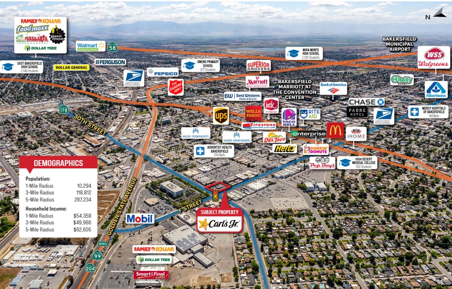 2930 F St, Bakersfield, CA for sale - Building Photo - Image 2 of 2