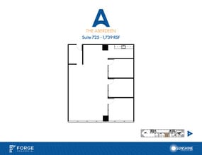 14841 N Dallas Pky, Addison, TX for lease Floor Plan- Image 1 of 1