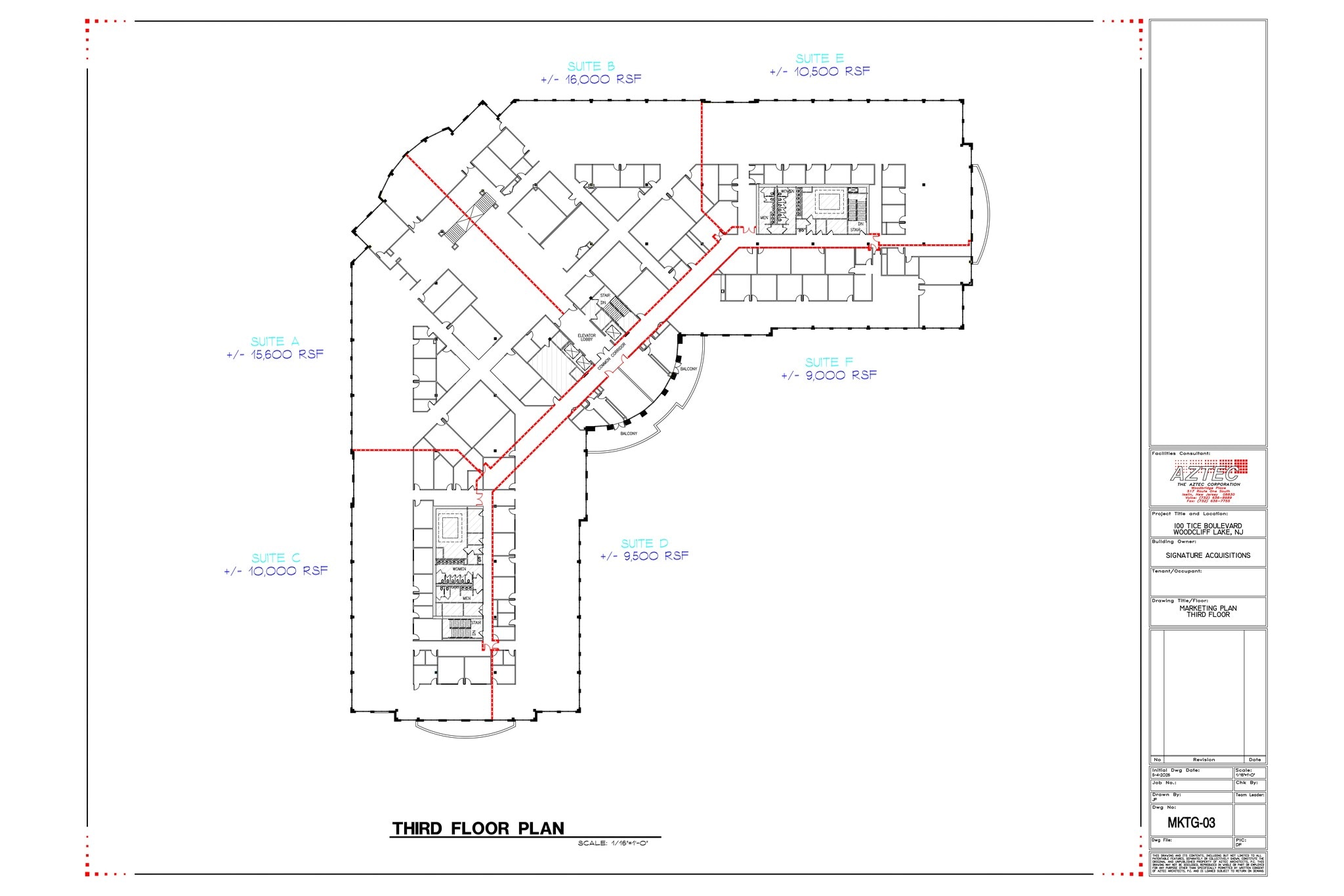 100 Tice Blvd, Woodcliff Lake, NJ for lease Site Plan- Image 1 of 1