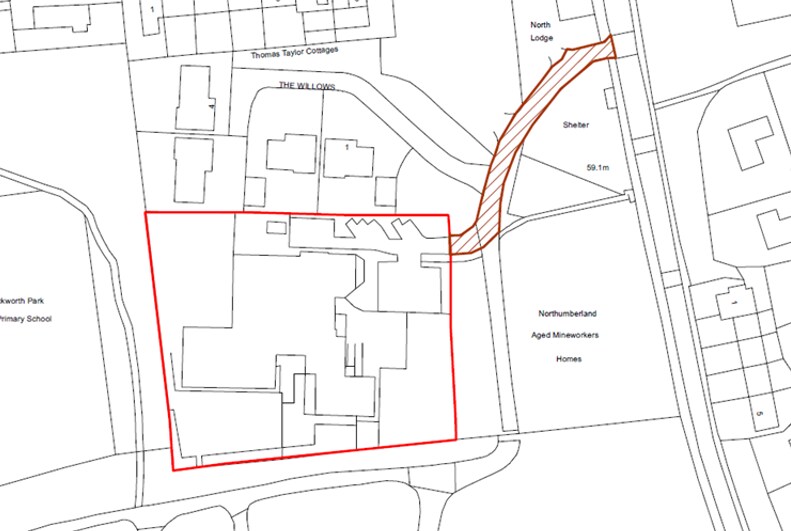 off Station Road, Newcastle Upon Tyne à vendre - Plan de site - Image 1 de 1