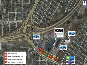 16630 Southfield Rd, Allen Park, MI for lease Aerial- Image 1 of 2