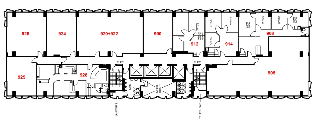 123 Edward St, Toronto, ON for lease Floor Plan- Image 1 of 2
