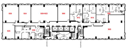 123 Edward St, Toronto, ON for lease Floor Plan- Image 1 of 2