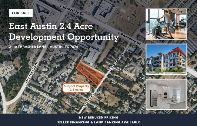 Plus de détails pour 2110 Thrasher Ln, Austin, TX - Terrain à vendre
