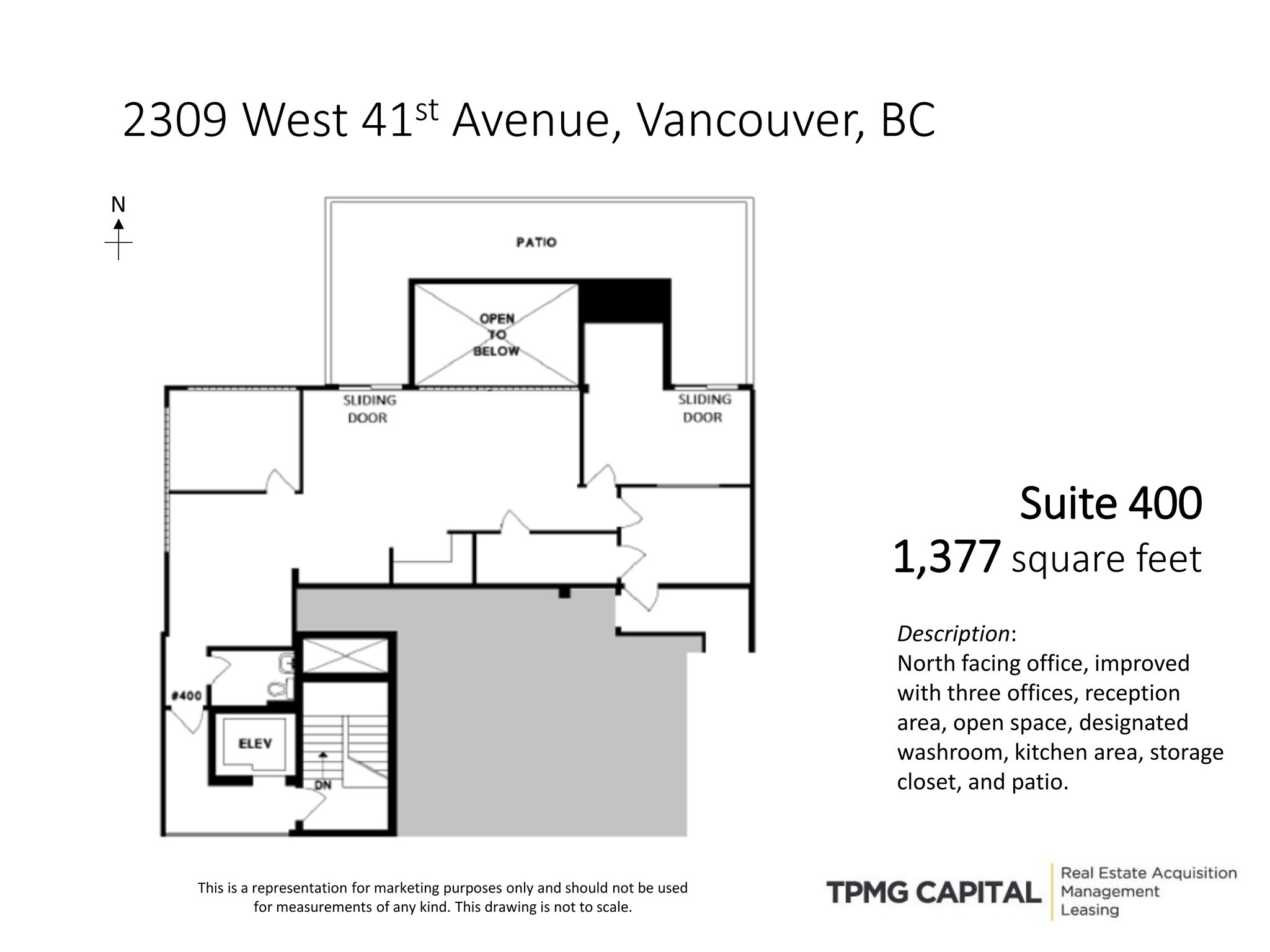 2309 W 41st Ave, Vancouver, BC à louer Plan de site- Image 1 de 3