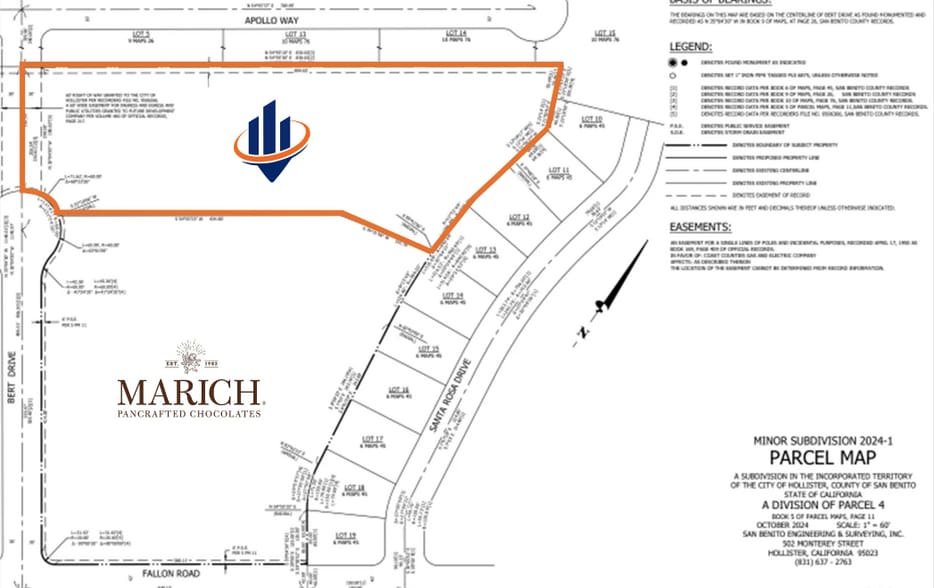 2101 Bert Dr, Hollister, CA for sale - Site Plan - Image 2 of 7