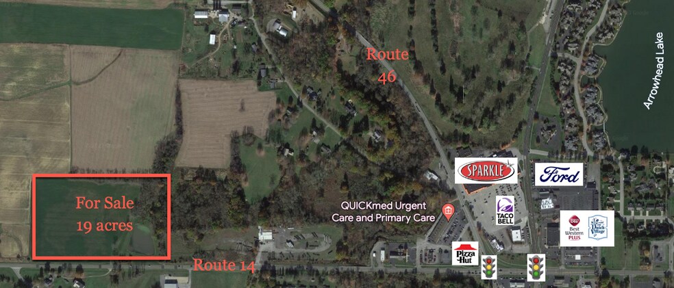 Salem Unity Rd, Columbiana, OH à vendre - Aérien - Image 2 de 3