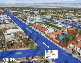 1404 N Palm Canyon Dr, Palm Springs, CA - Aérien  Vue de la carte - Image1