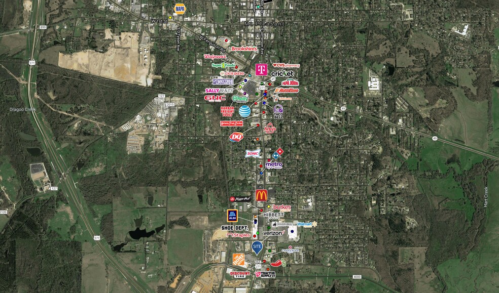 2530 S Jefferson Ave, Mount Pleasant, TX à louer - Photo du bâtiment - Image 2 de 3